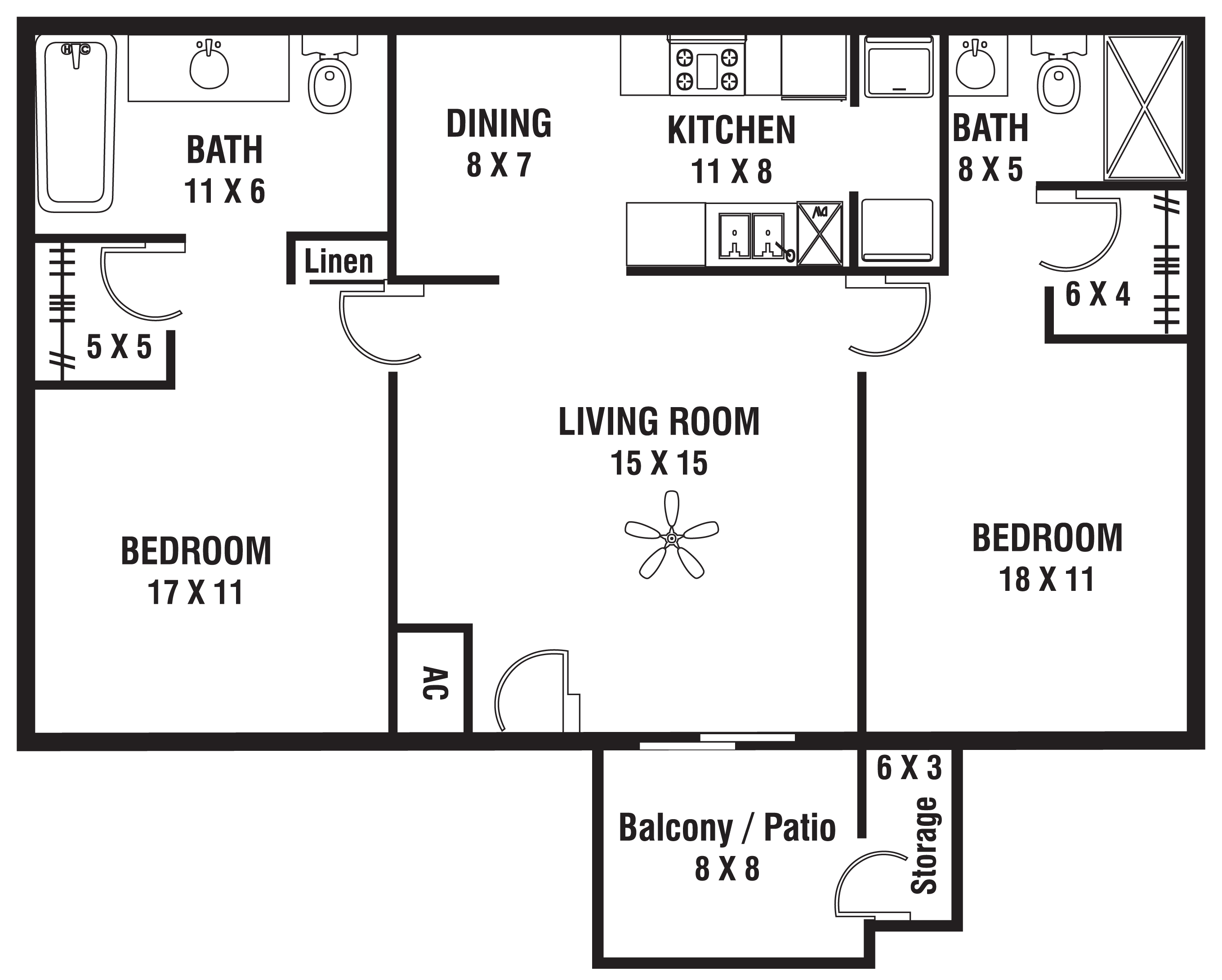 550 N Harrison Rd 1-2 Beds Apartment for Rent - Photo Gallery 29